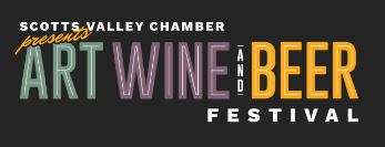 Scotts Valley Art Wine and Beer Festival Logo